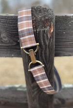 Load image into Gallery viewer, Brown Plaid Elastic Belt
